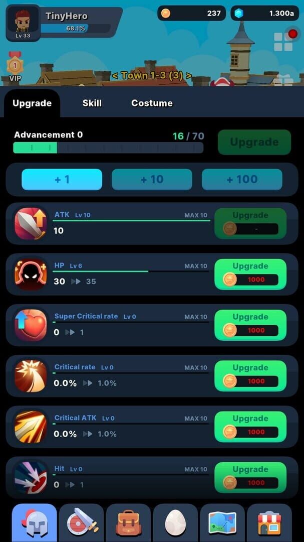 Tiny Hero Idle - Screenshot