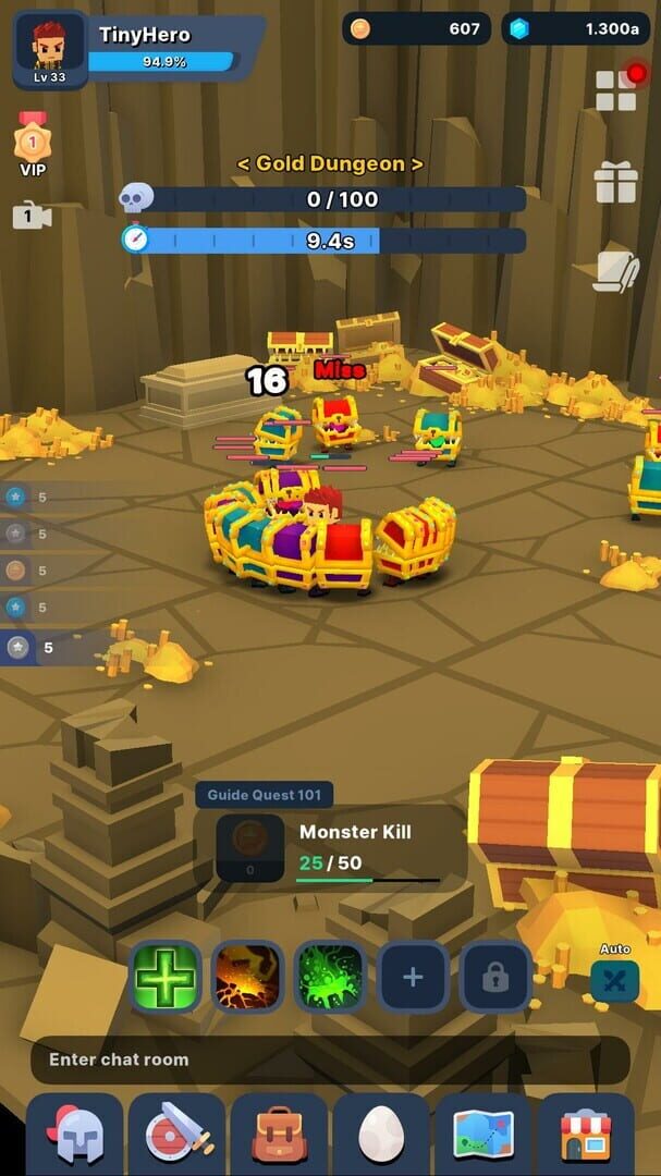 Tiny Hero Idle - Screenshot