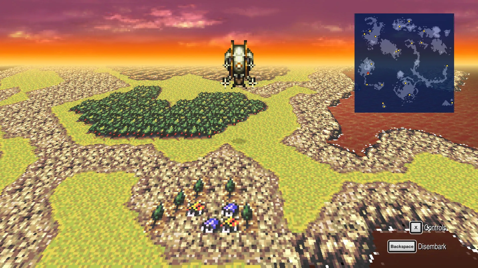 Captura de pantalla - Final Fantasy VI