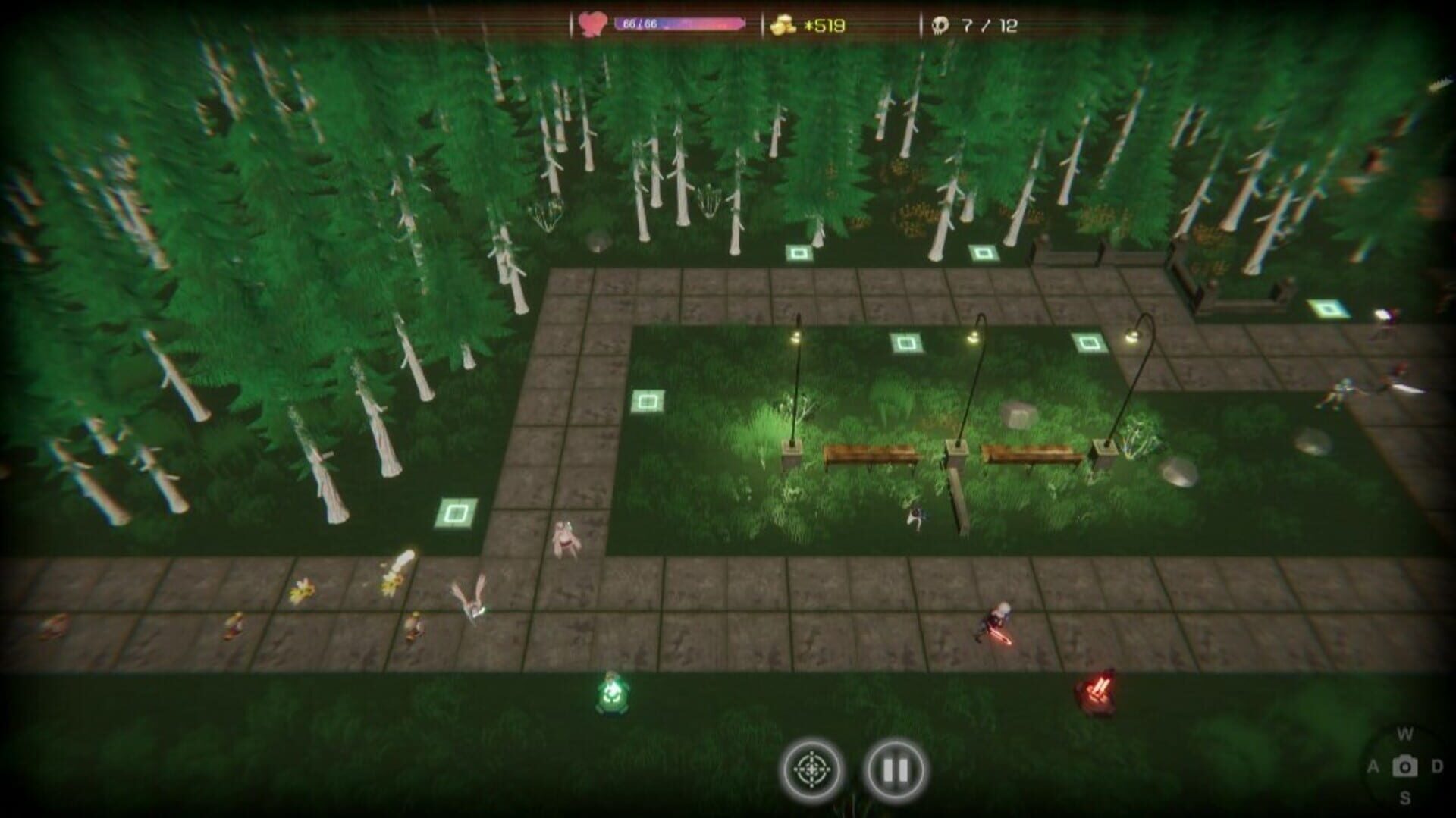 Lovely Defenders - Screenshot