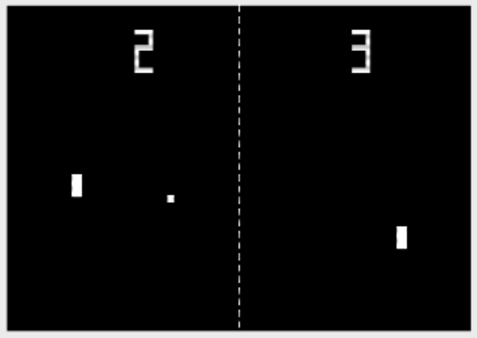 Pong screenshot