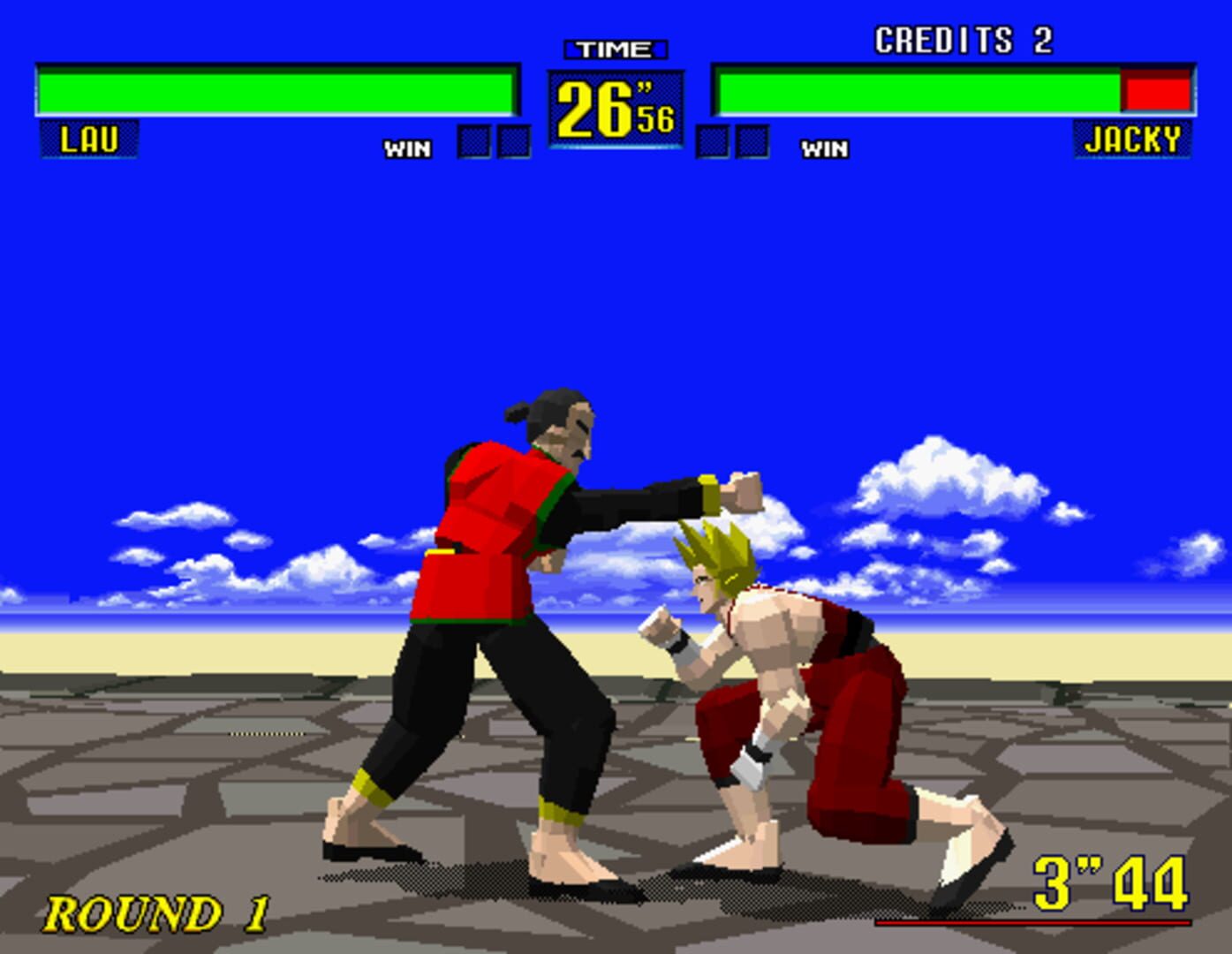 Captura de pantalla - Virtua Fighter