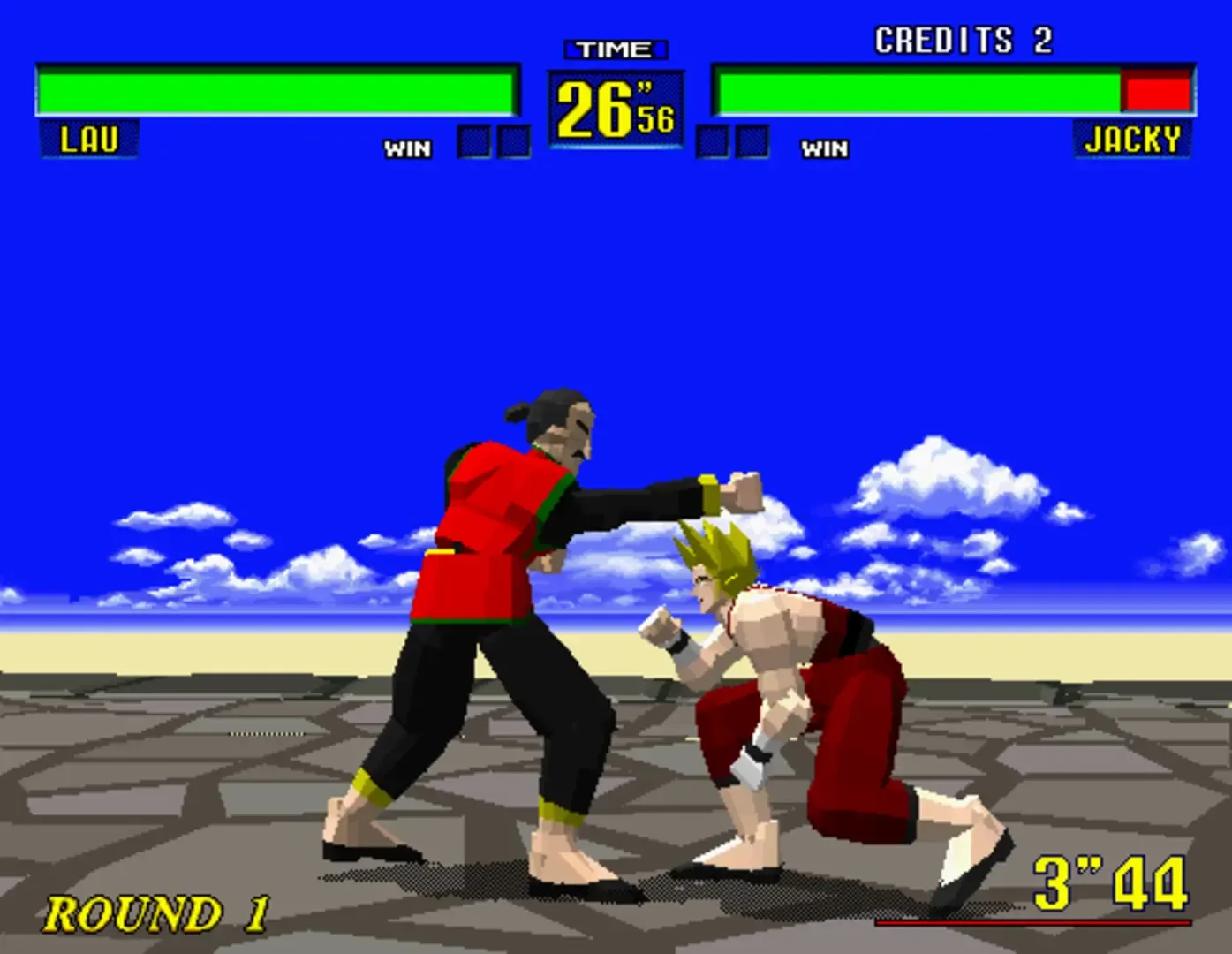 Captura de pantalla - Virtua Fighter
