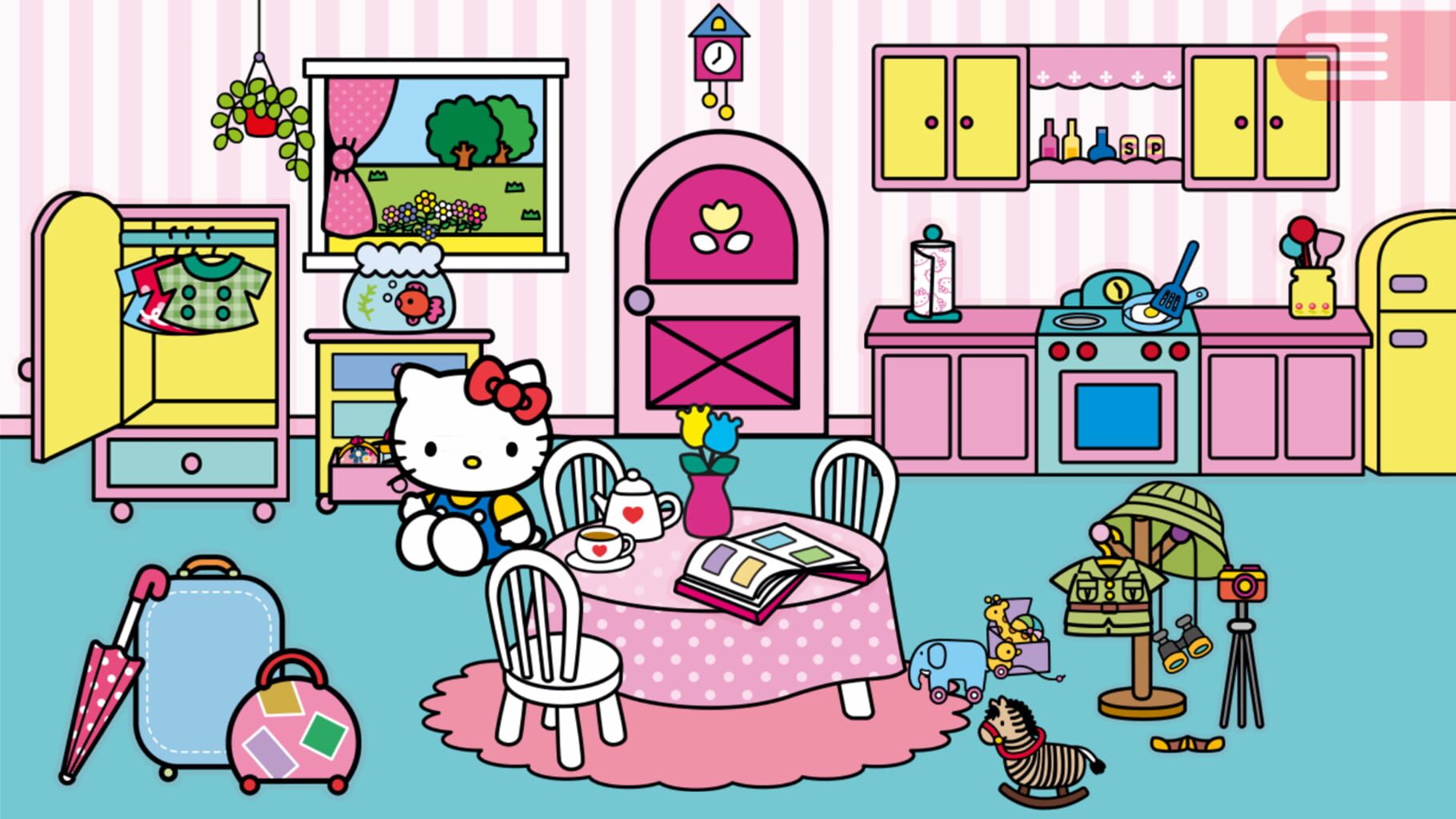 Captura de pantalla - Hello Kitty Discovering The World