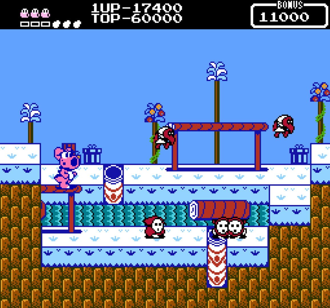 Birdo's Holiday Brawl - Screenshot