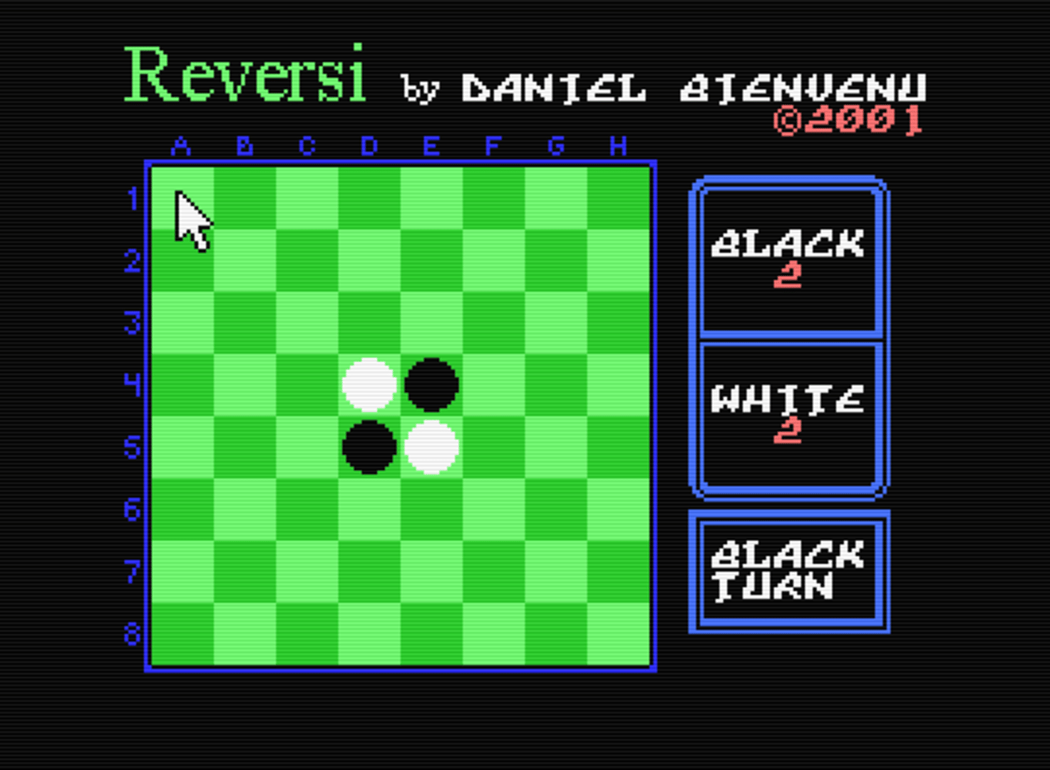 Reversi screenshot