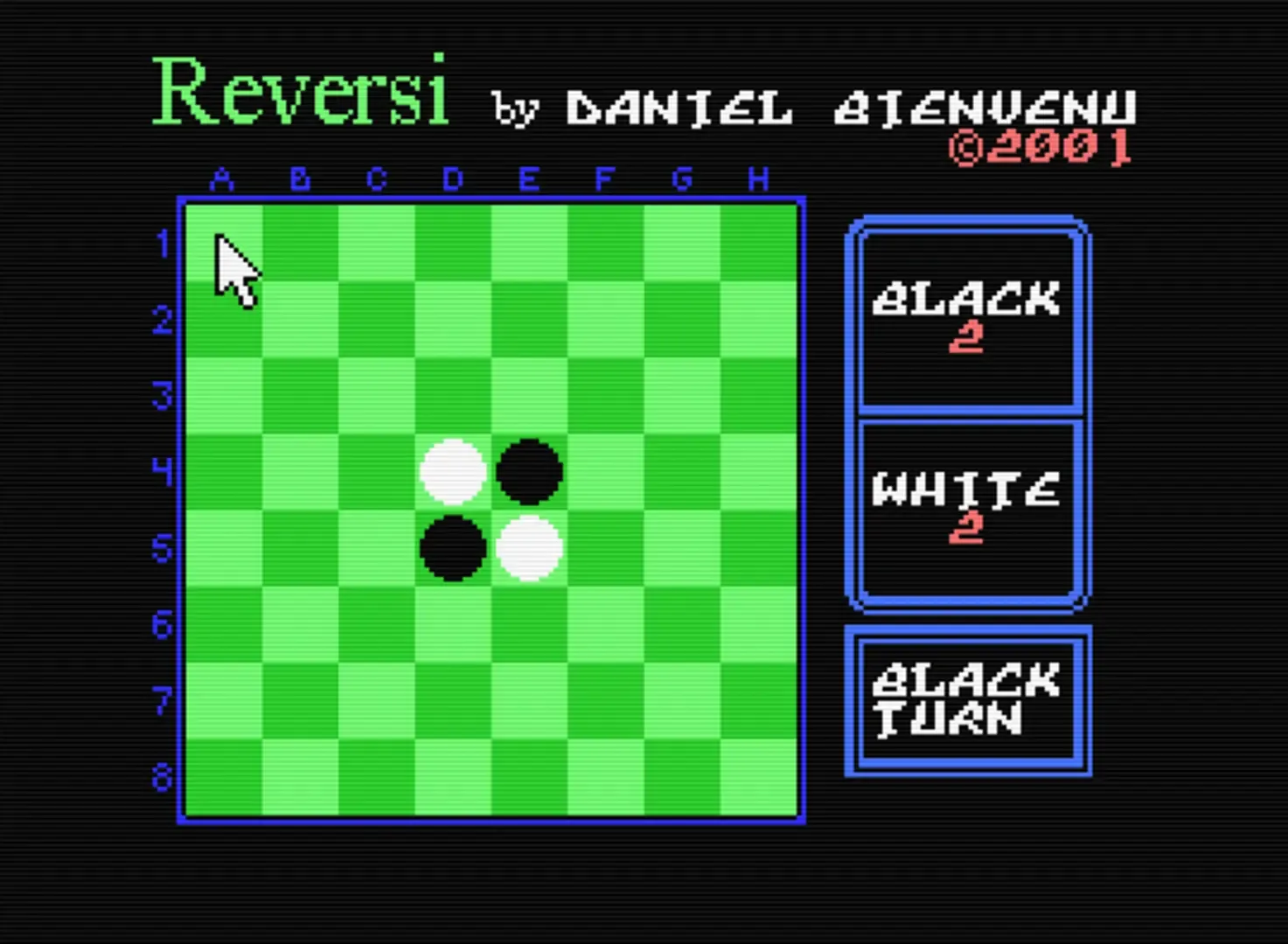 Captura de pantalla - Reversi