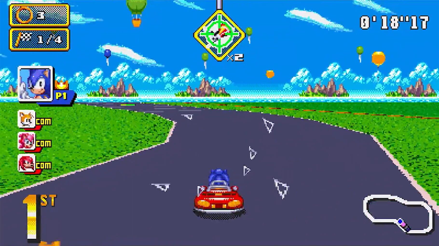 Sonic Drift 16-Bit