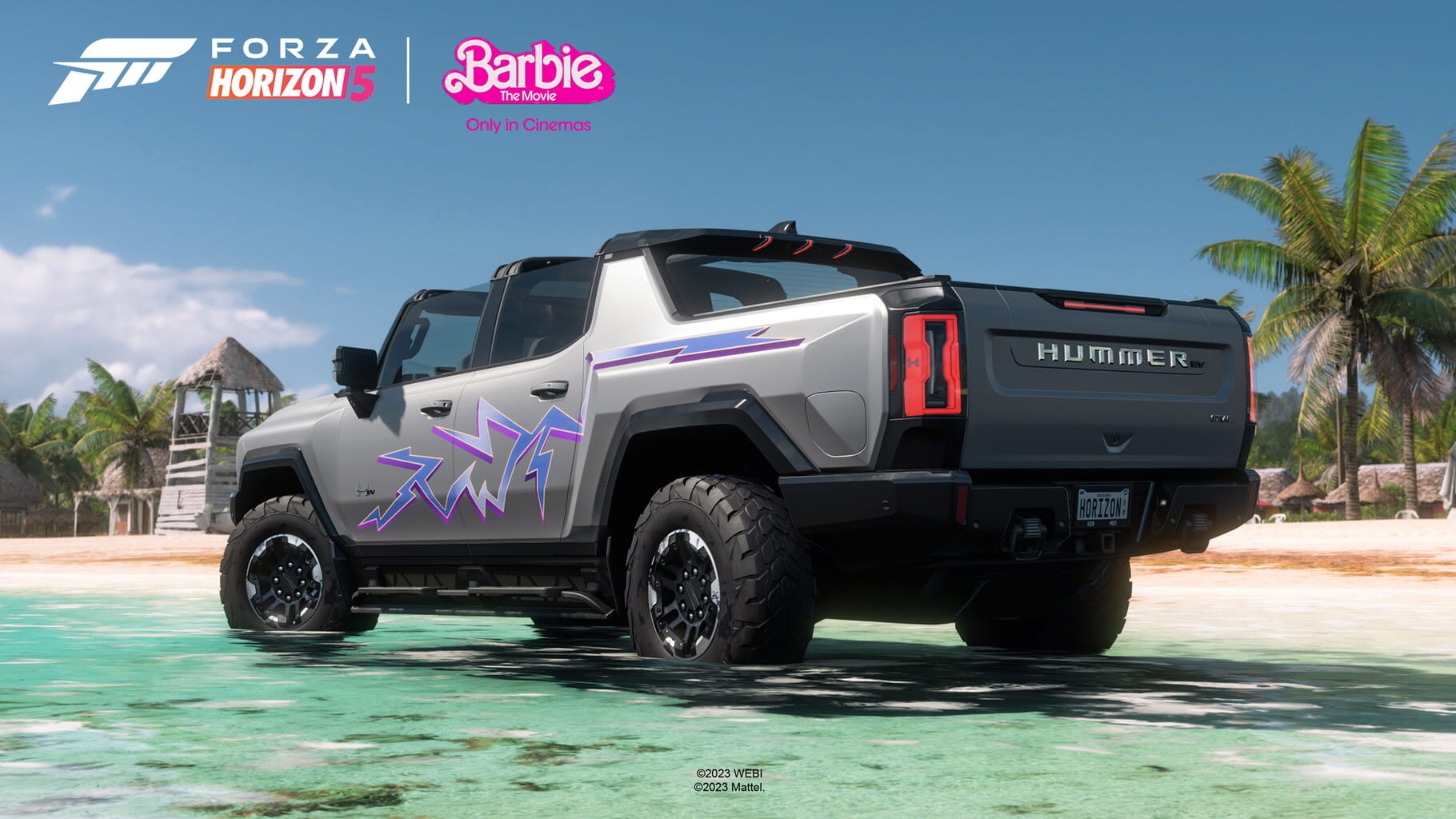 Captura de pantalla - Forza Horizion 5: Barbie The Movie Car Pack