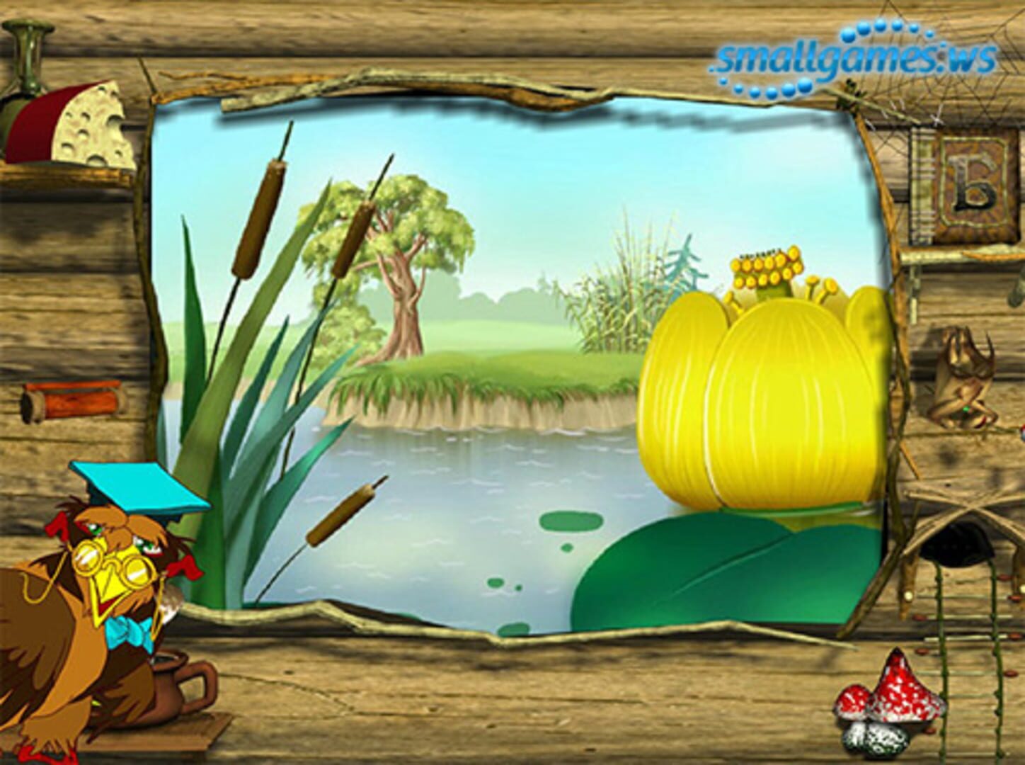 Baba Yaga learns to read - Screenshot