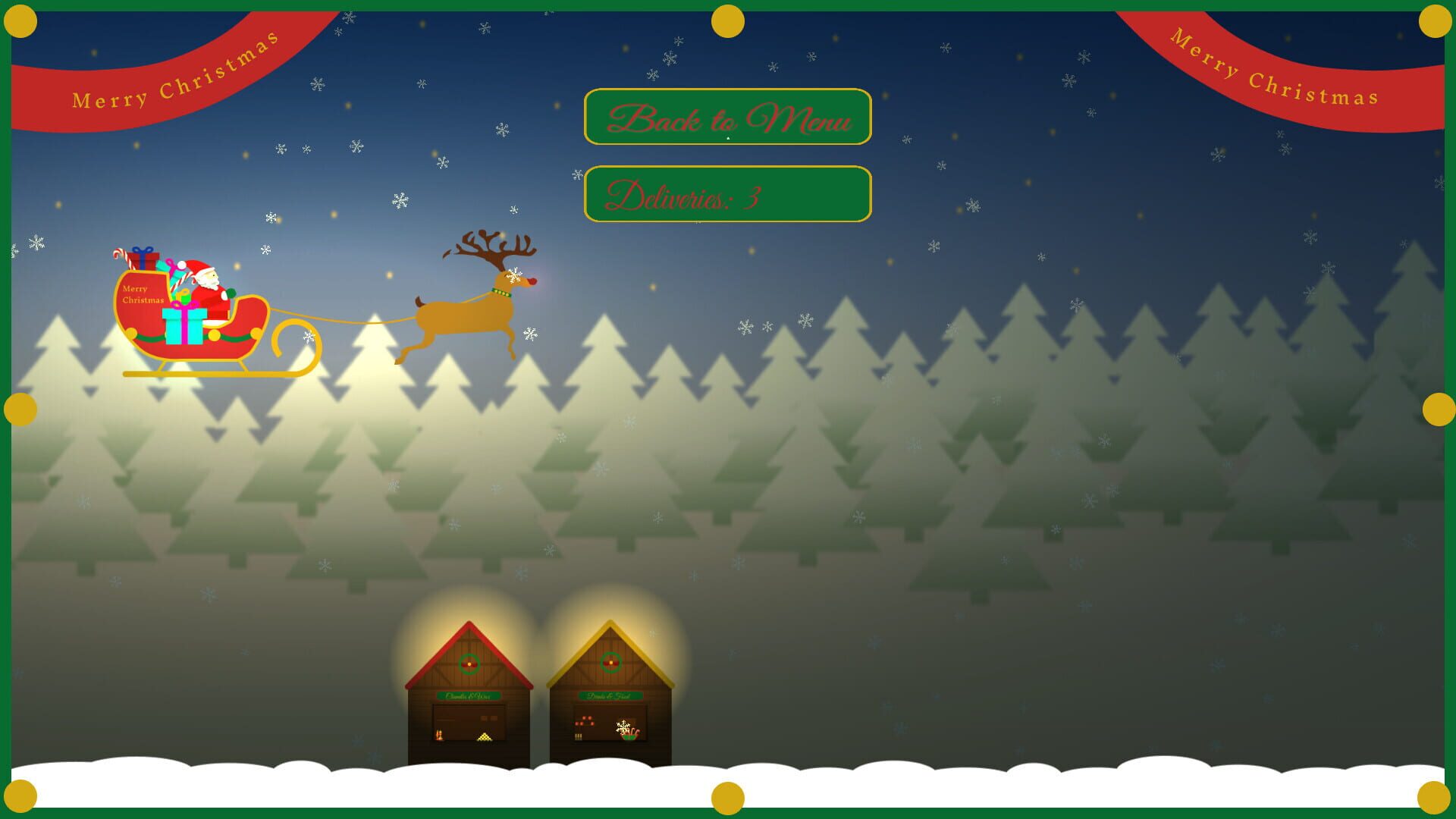 Santa's busy day - Screenshot