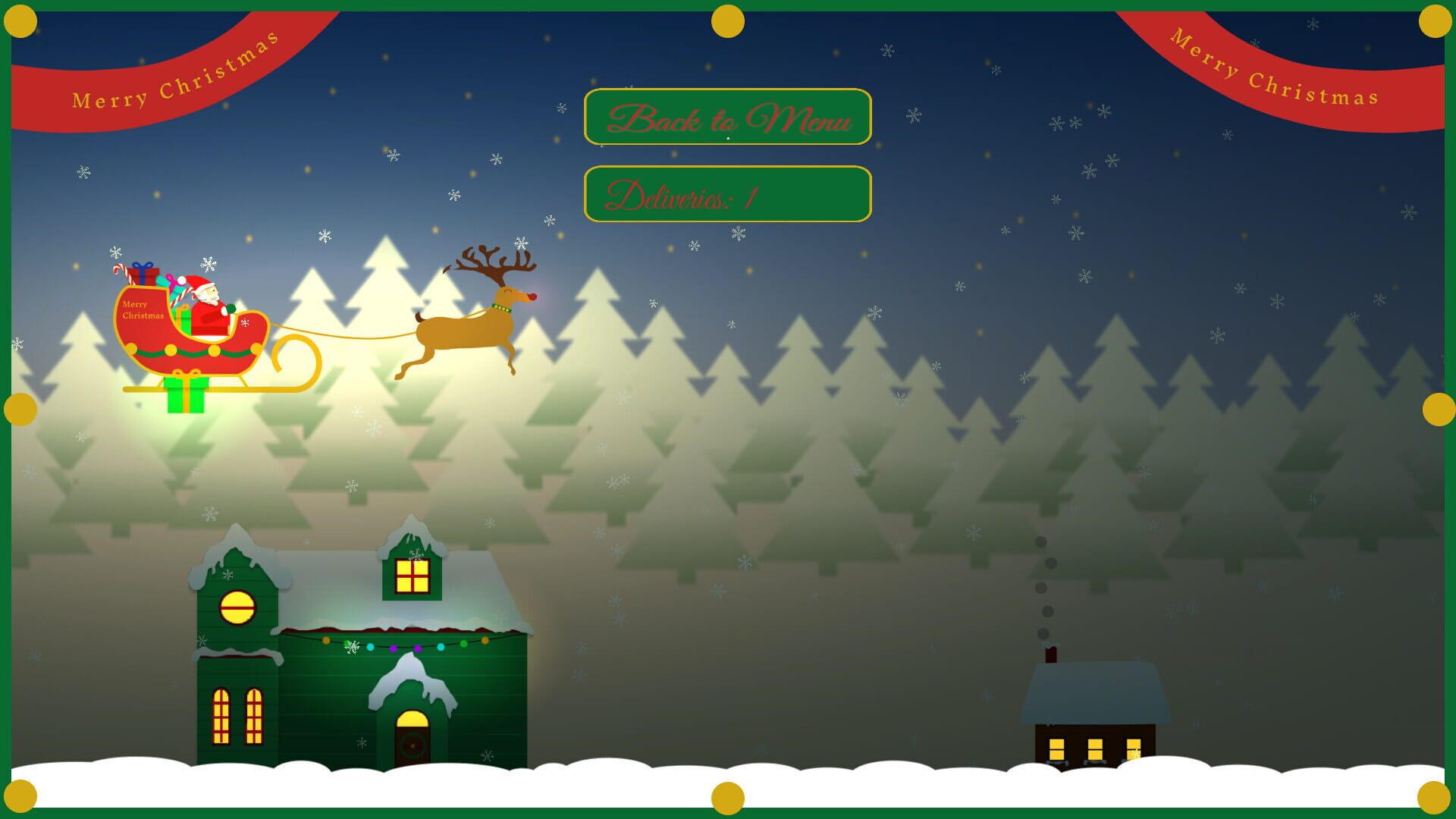 Santa's busy day - Screenshot