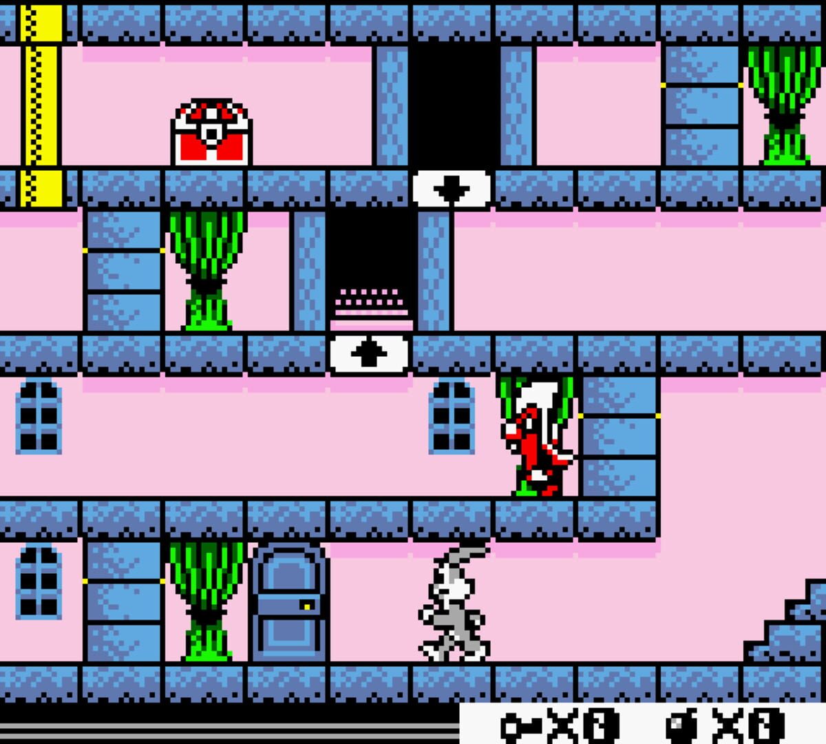 Captura de pantalla - The Bugs Bunny Crazy Castle 2 DX