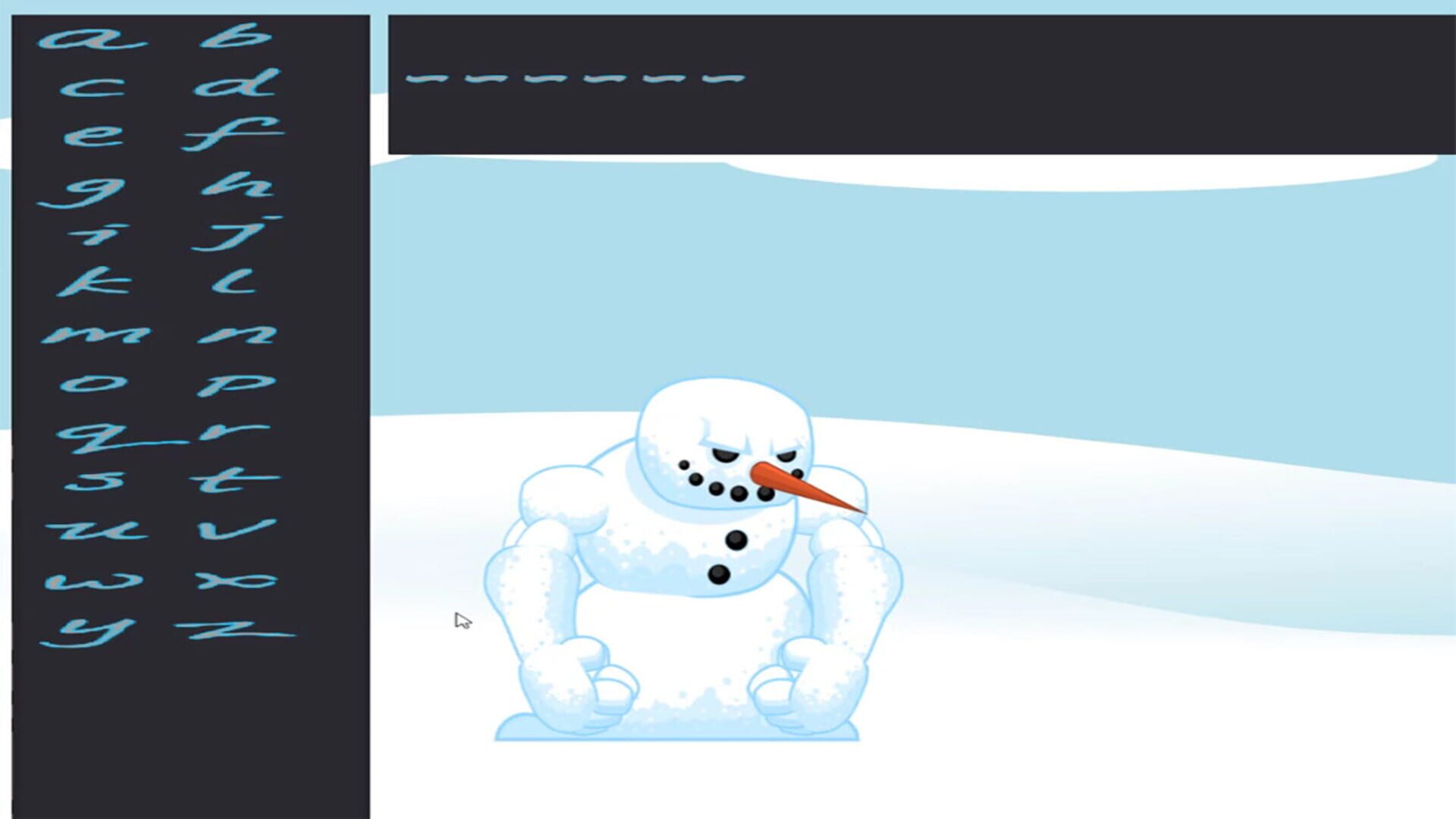 Don't Melt the Snowman - Screenshot