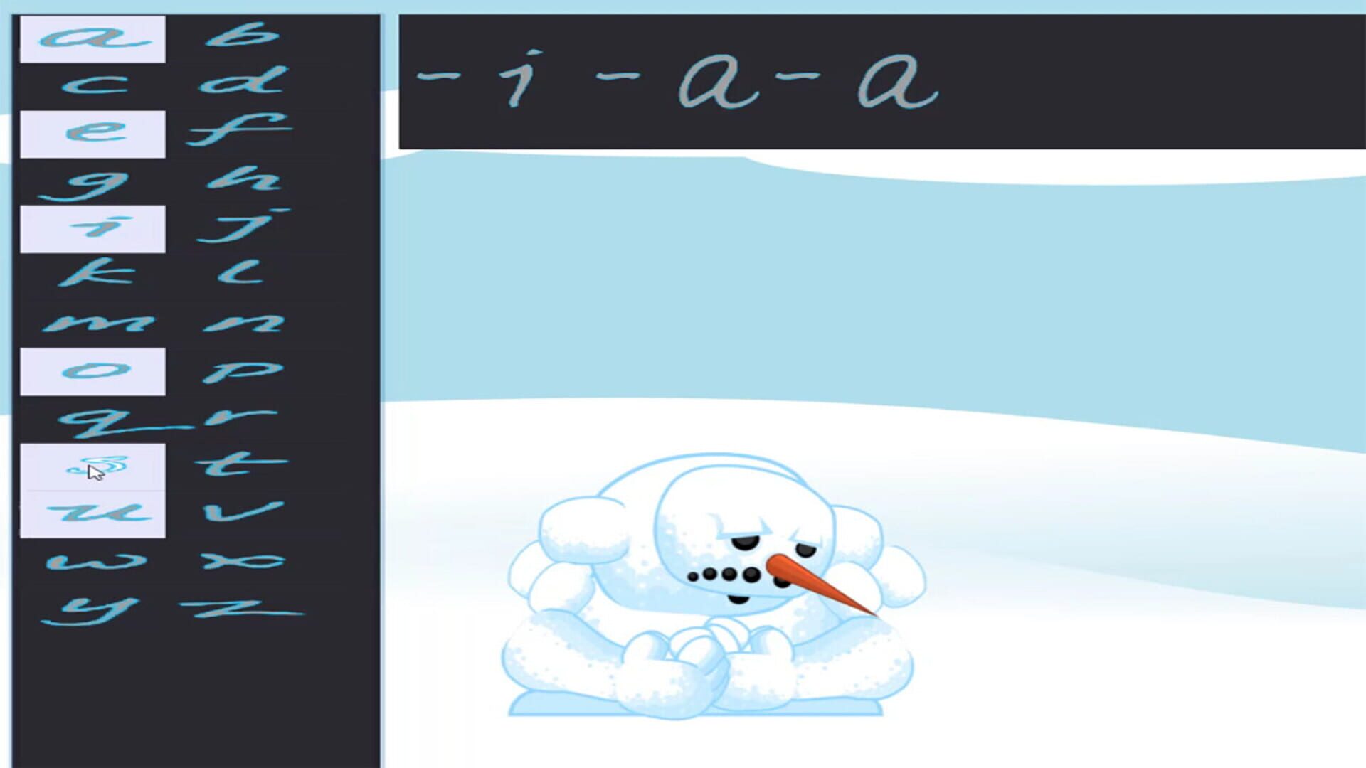 Don't Melt the Snowman - Screenshot
