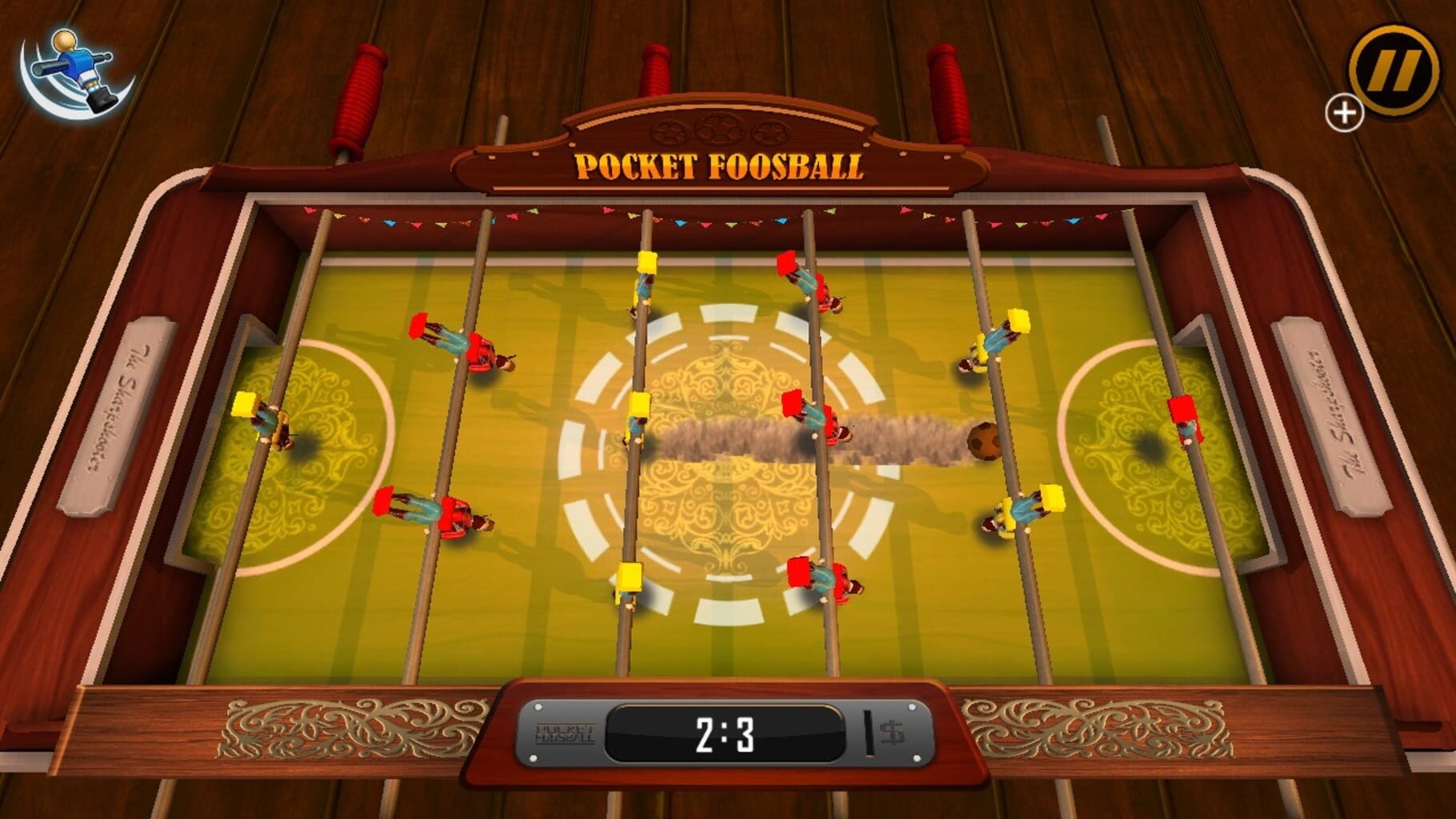 Pocket Foosball screenshot