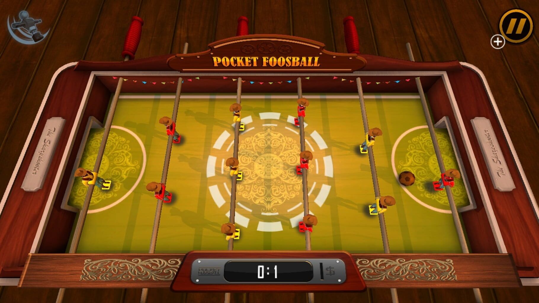 Pocket Foosball screenshot