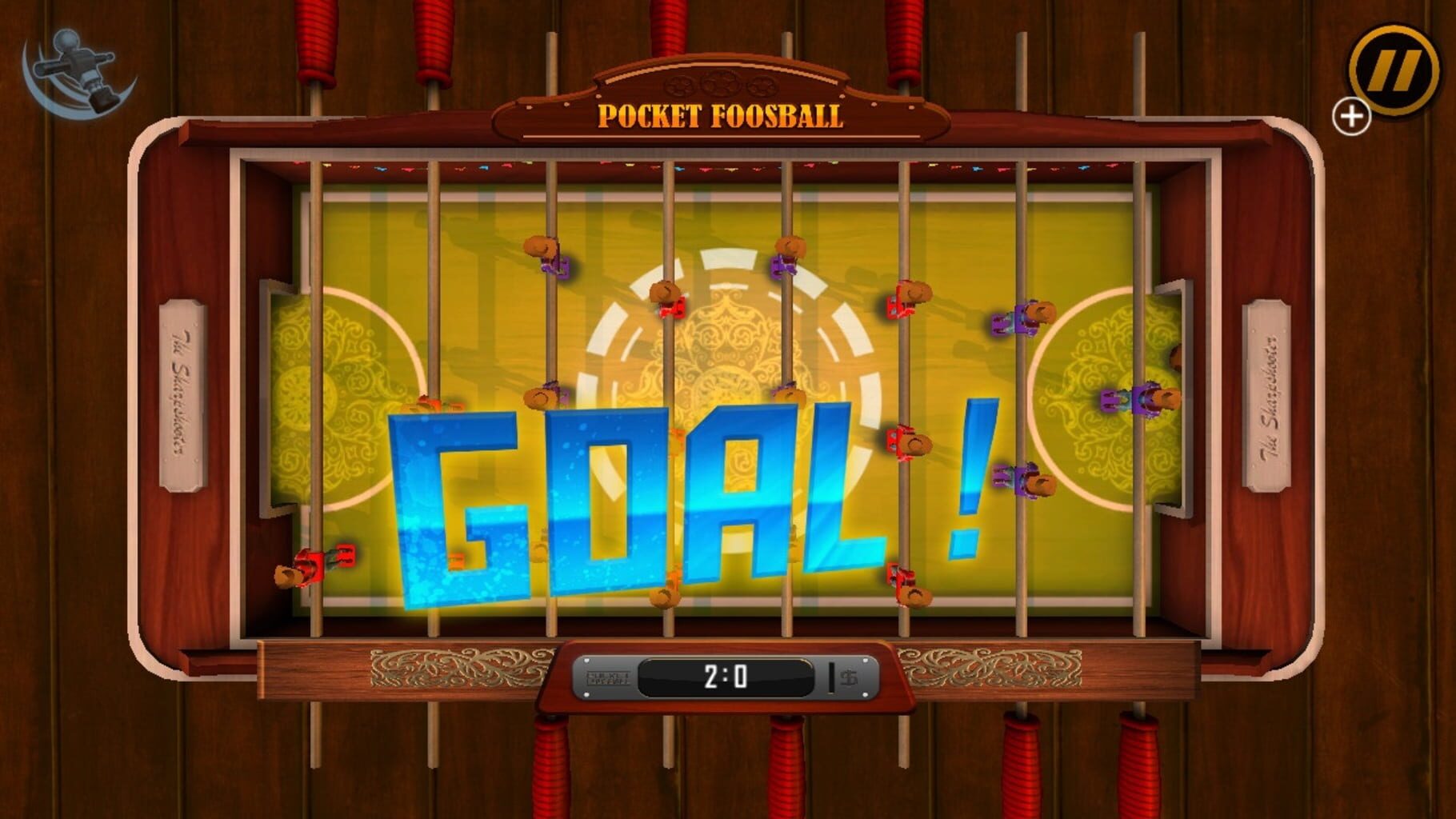 Pocket Foosball screenshot