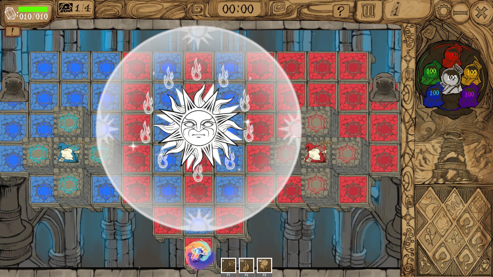 Magicolor TD - Screenshot
