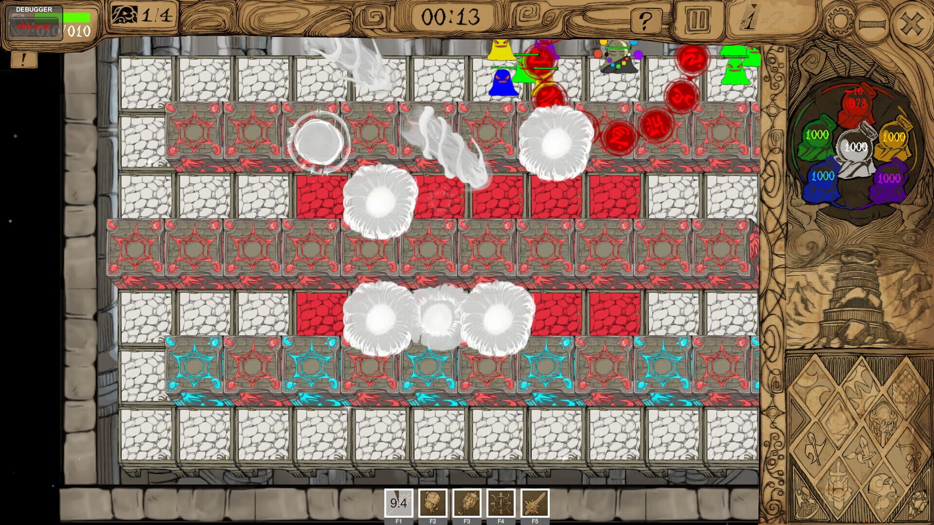 Magicolor TD - Screenshot