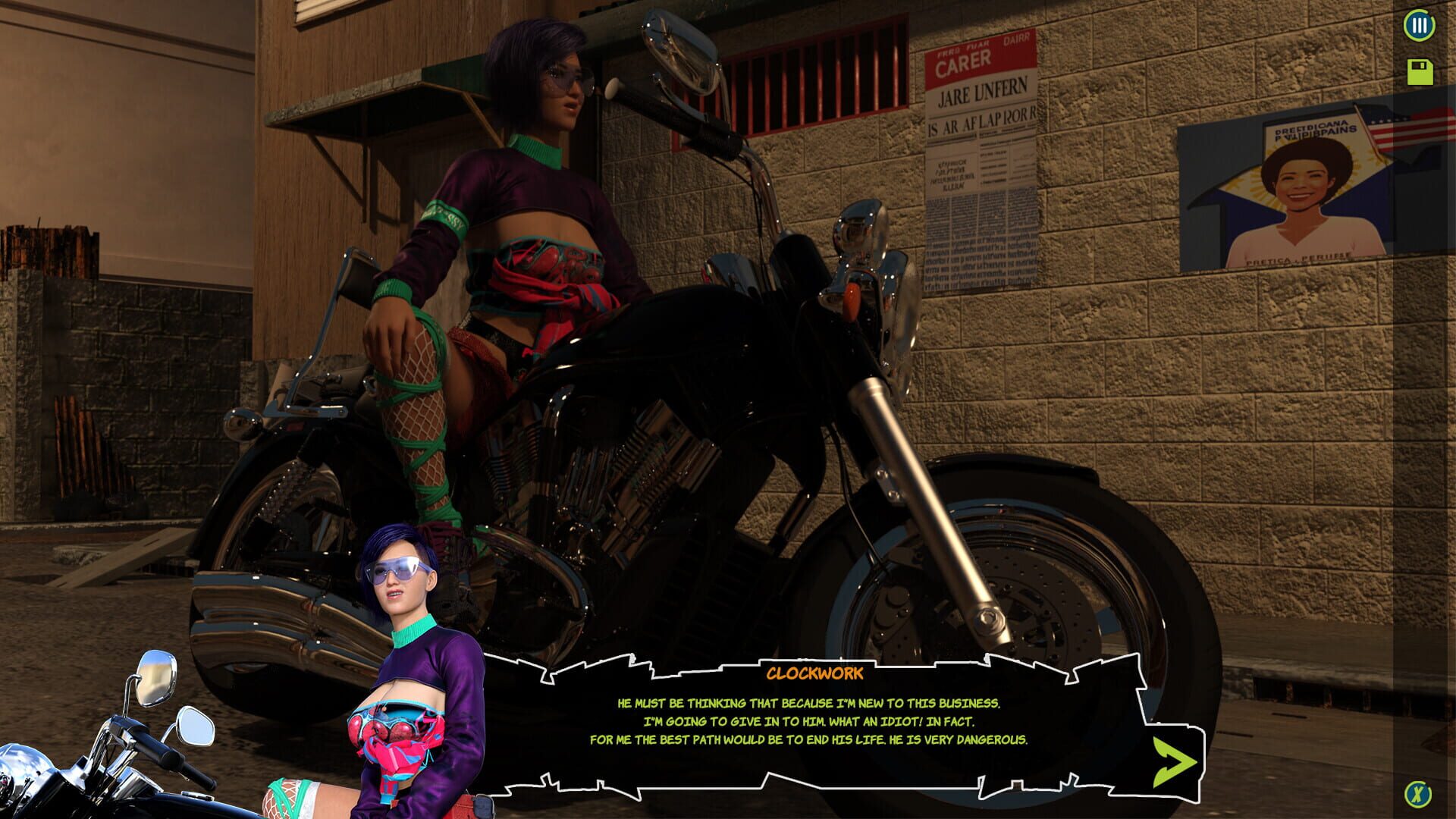 Inside the Clockwork Pussy Screenshot