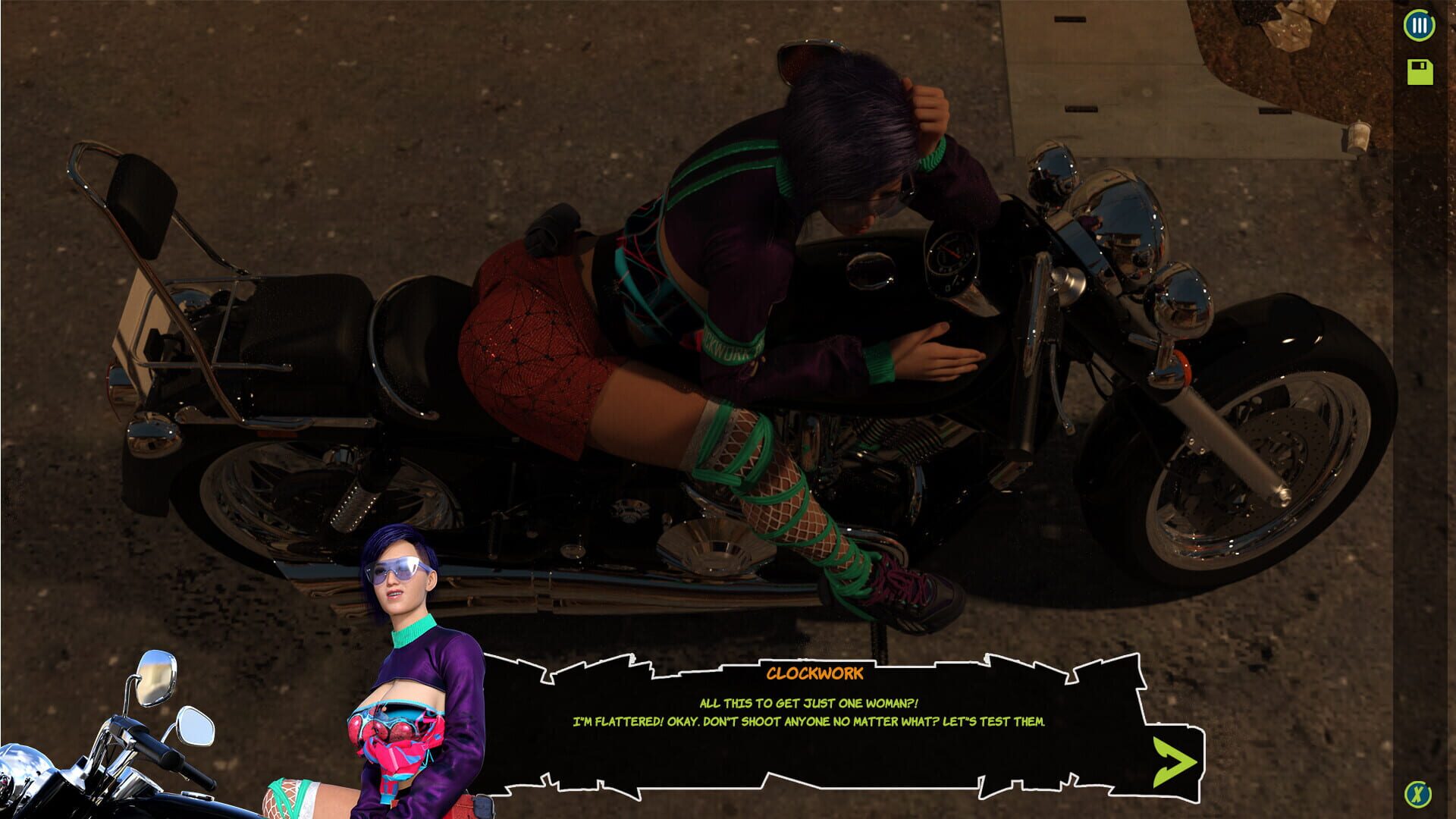 Inside the Clockwork Pussy Screenshot