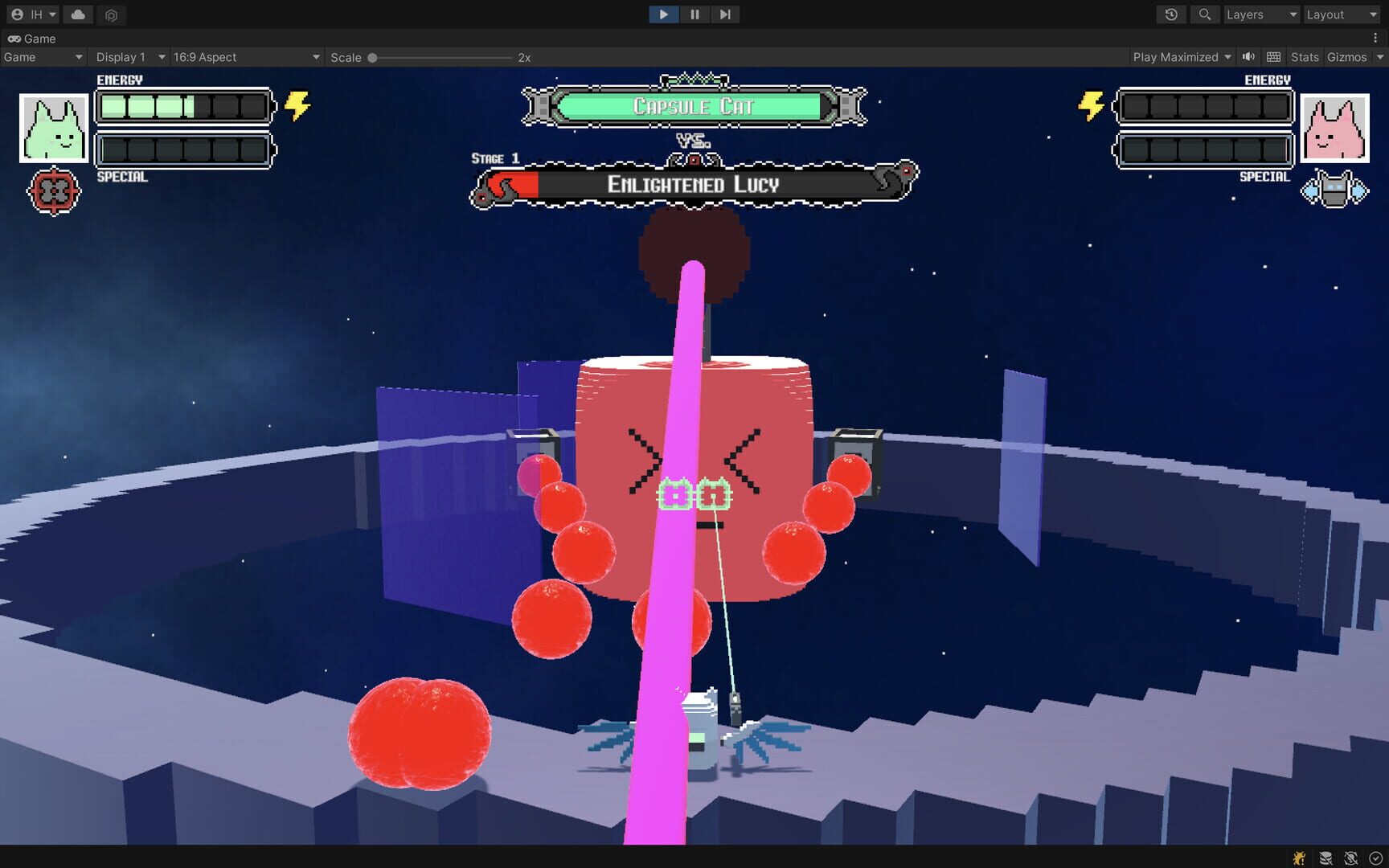 Capsule Cat's Big Space Adventure - Screenshot
