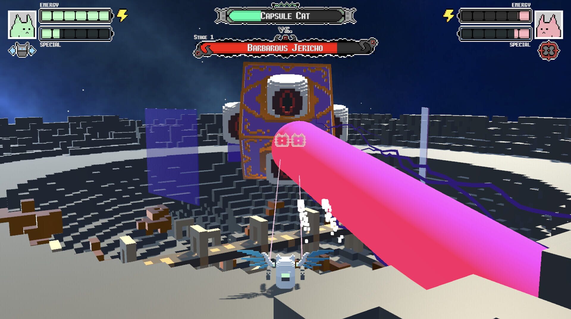 Capsule Cat's Big Space Adventure - Screenshot