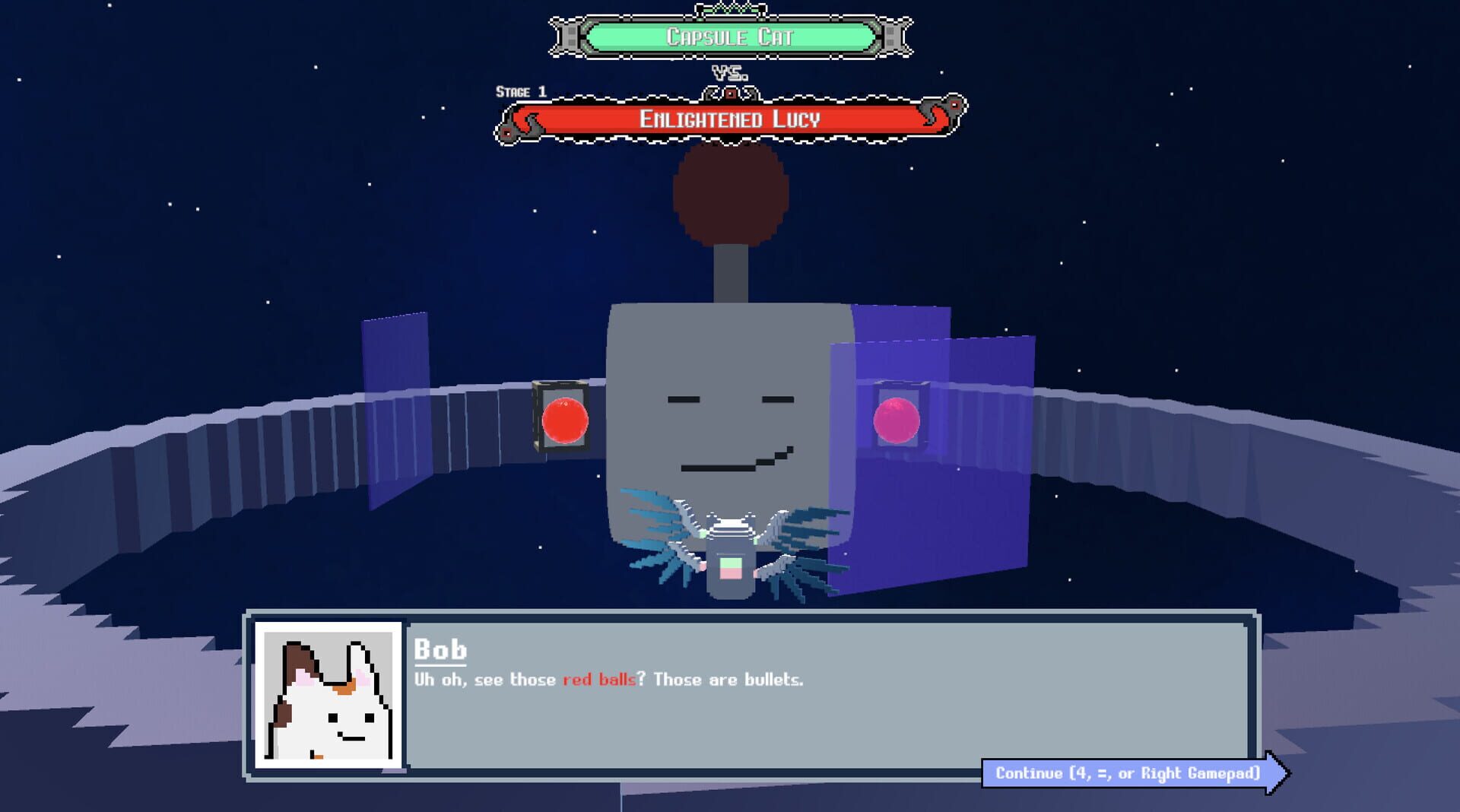 Capsule Cat's Big Space Adventure - Screenshot