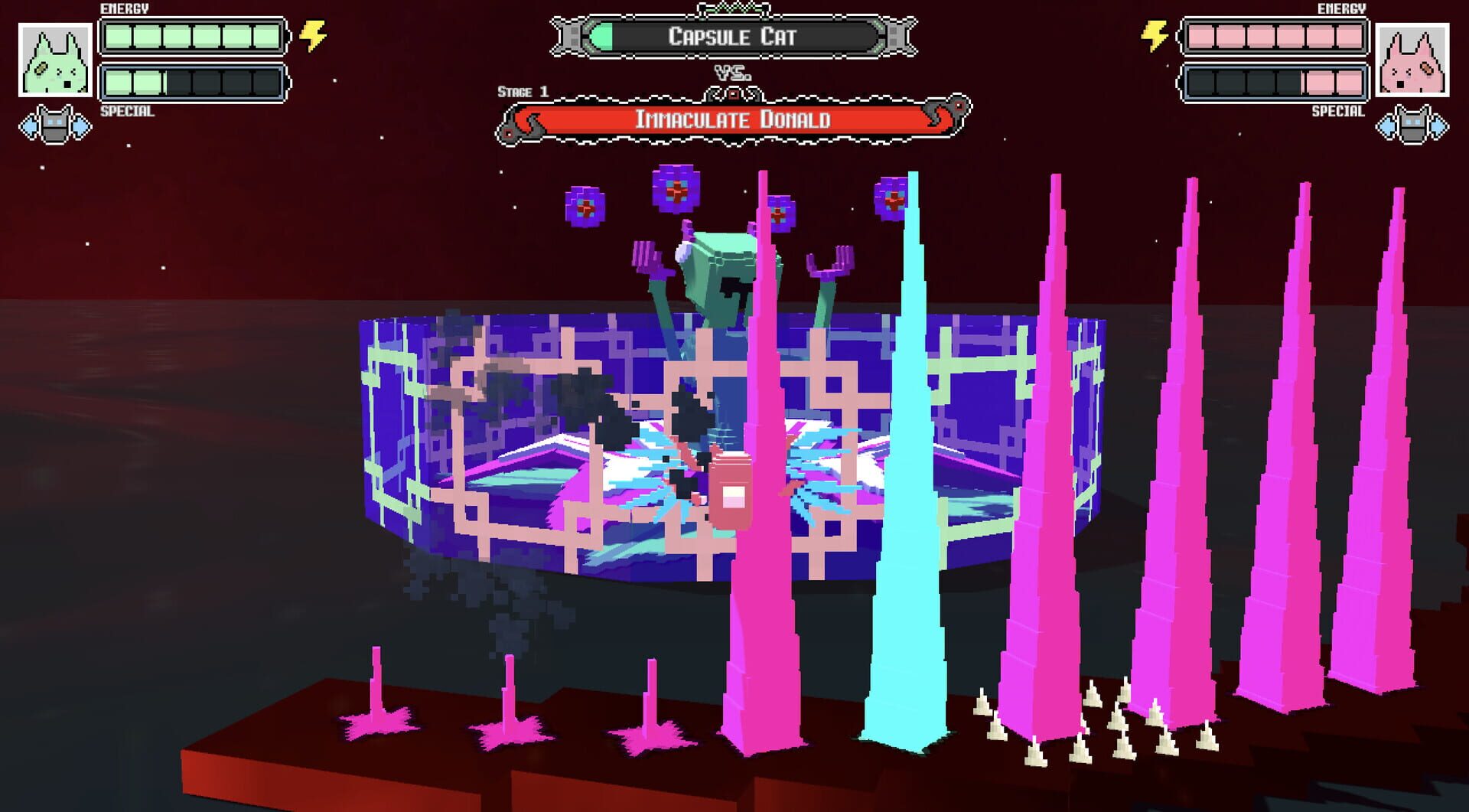 Capsule Cat's Big Space Adventure - Screenshot