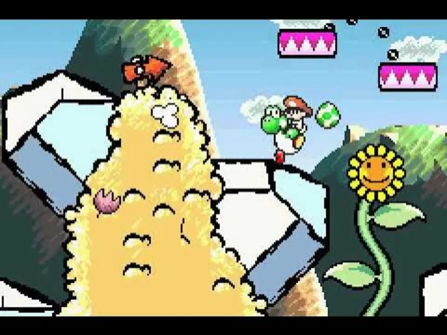 Captura de pantalla - Yoshi's Island