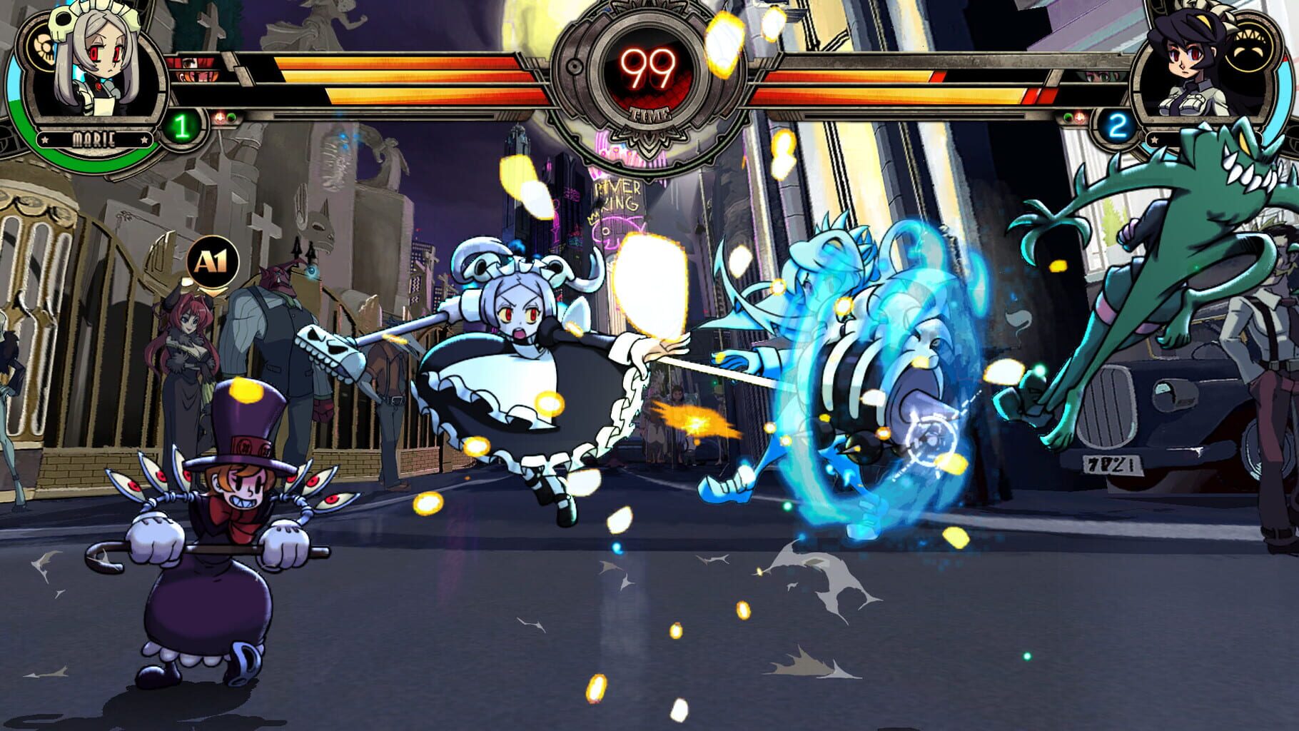 Skullgirls: Marie screenshot