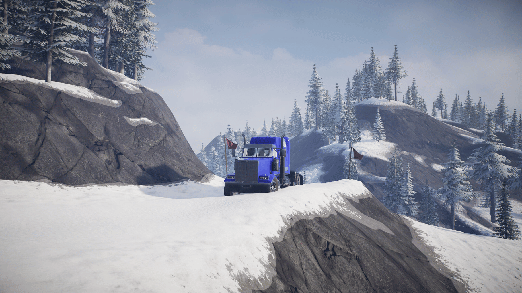 Alaskan Road Truckers: Ice Roads screenshot