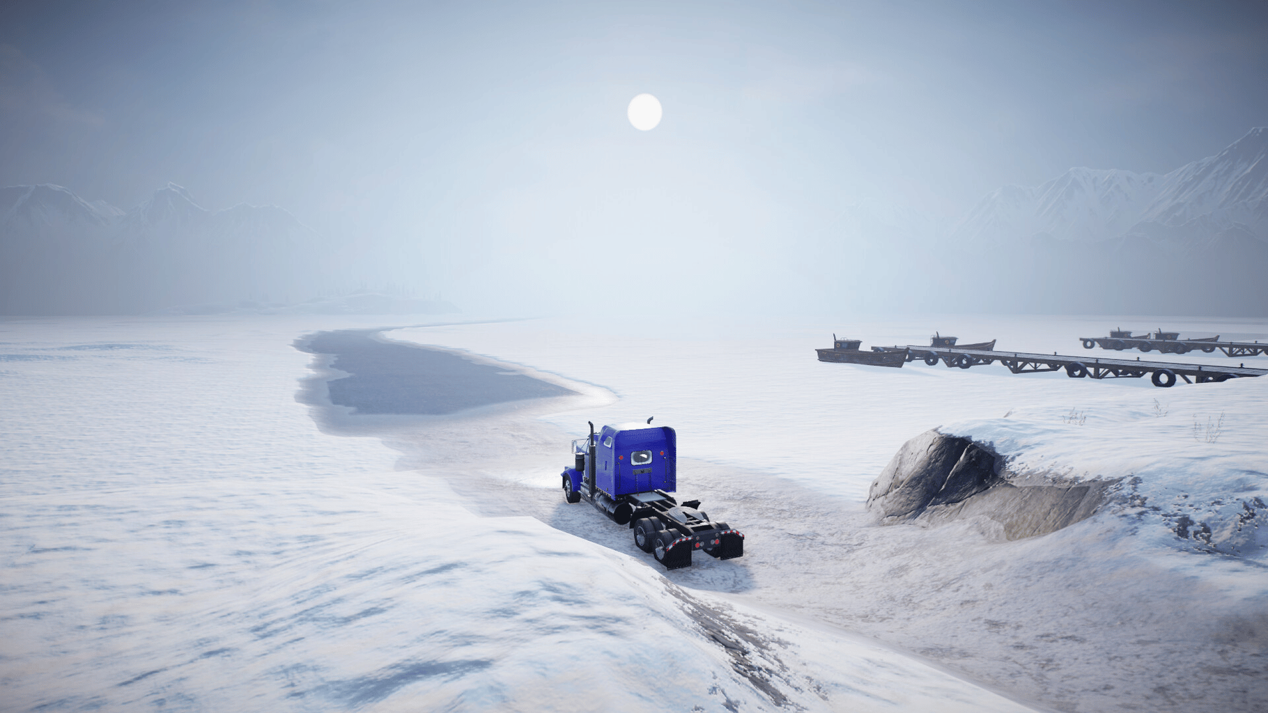 Alaskan Road Truckers: Ice Roads screenshot