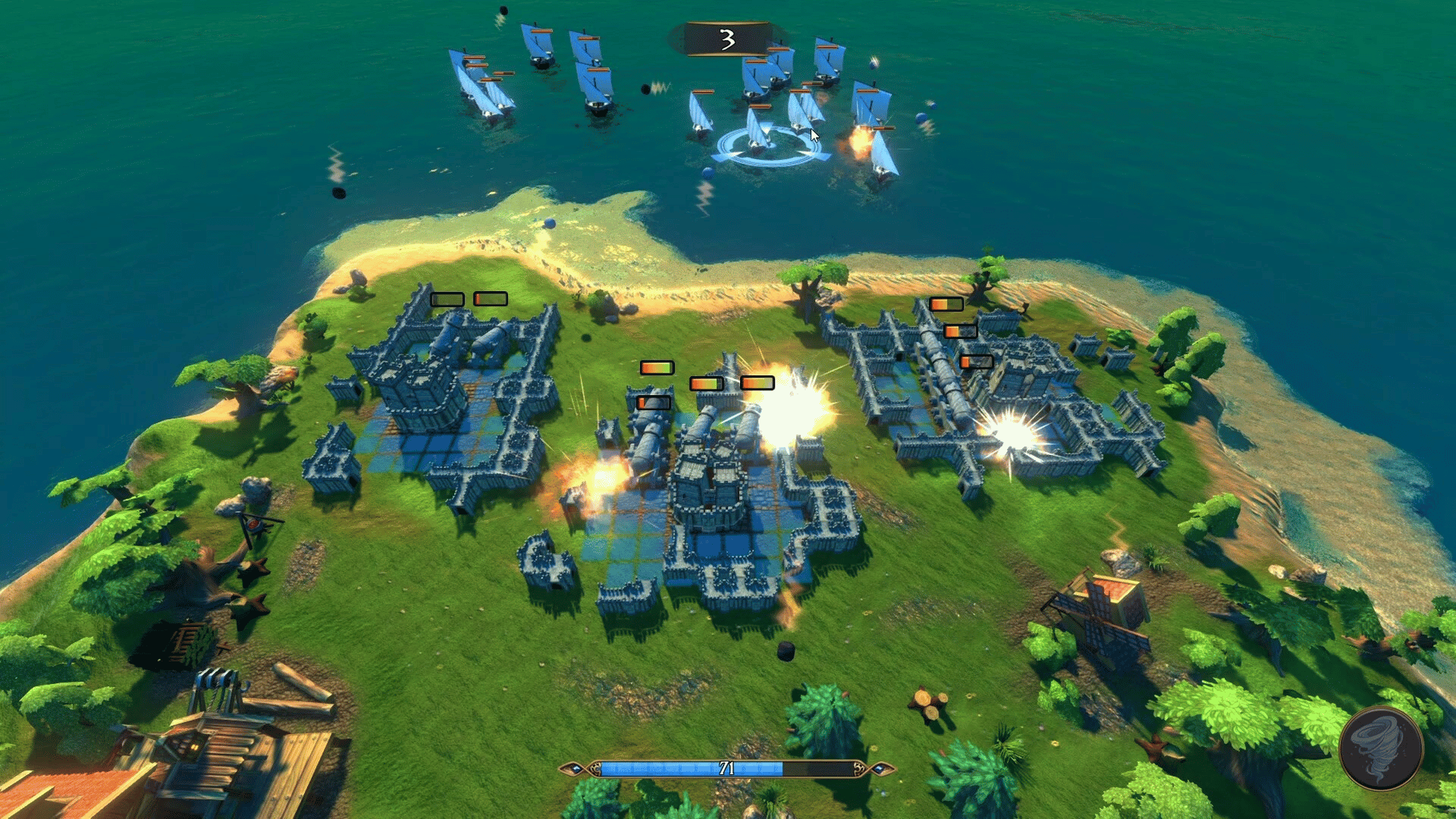 Siege Island screenshot