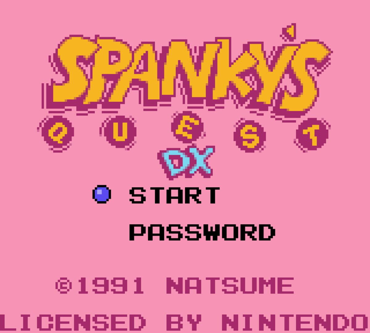 Captura de pantalla - Spanky's Quest DX