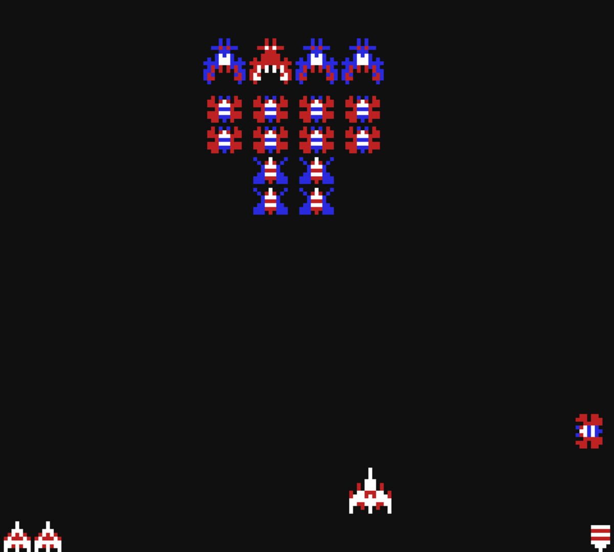 Captura de pantalla - Galaga & Galaxian DX