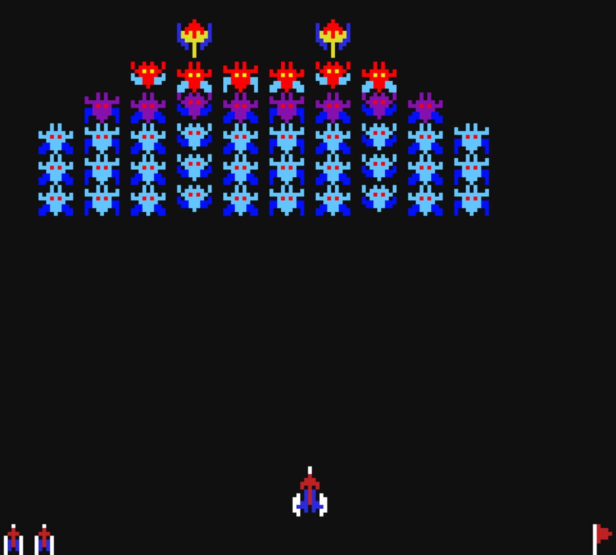 Captura de pantalla - Galaga & Galaxian DX