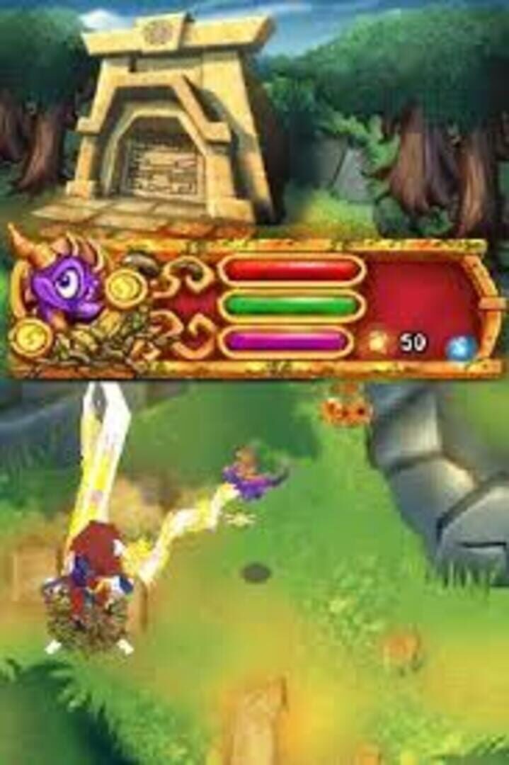 Captura de pantalla - The Legend of Spyro: A New Beginning