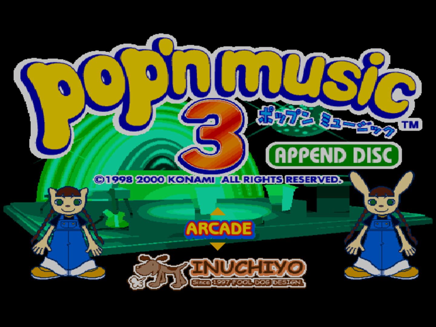 Captura de pantalla - Pop'n Music 3 Append Disc