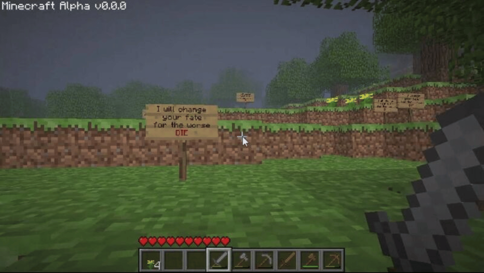 Minecraft alpha 0 0 0 tbd 