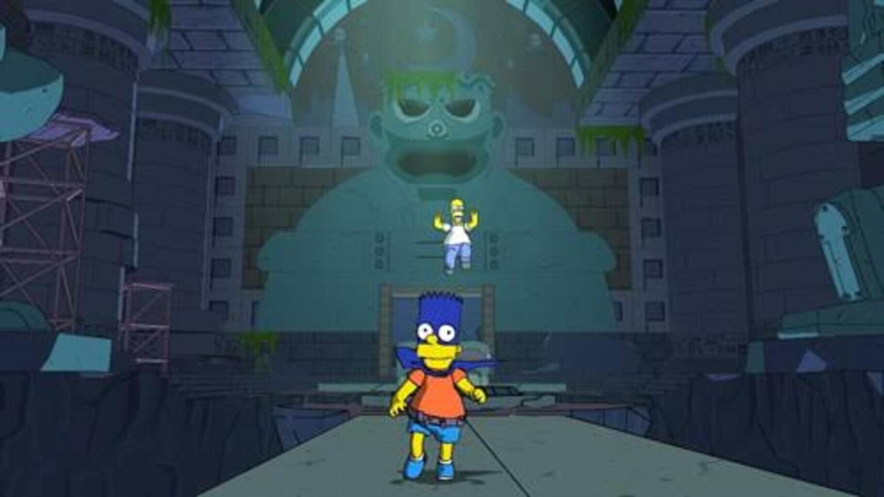 Captura de pantalla - The Simpsons Game