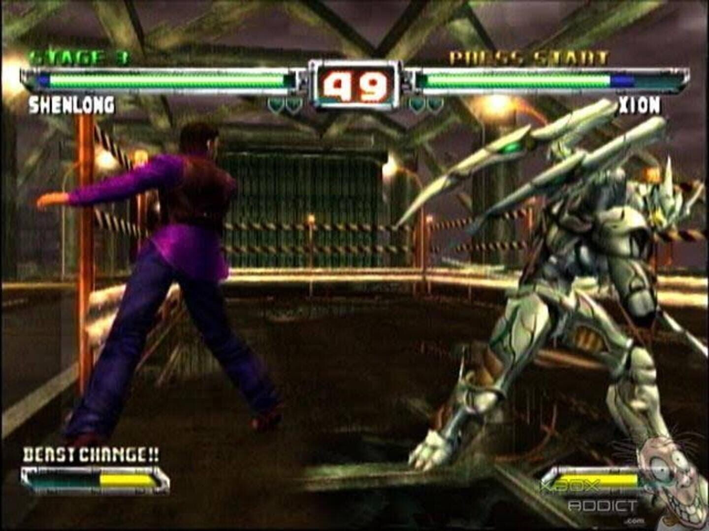 Captura de pantalla - Bloody Roar Extreme