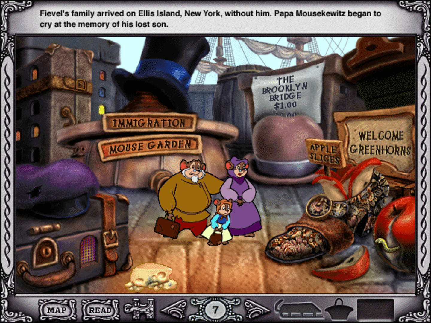 An American Tail: Animated Movie Book screenshot