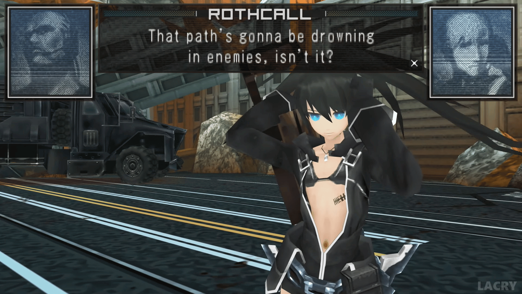 Black Rock Shooter: The Game screenshot