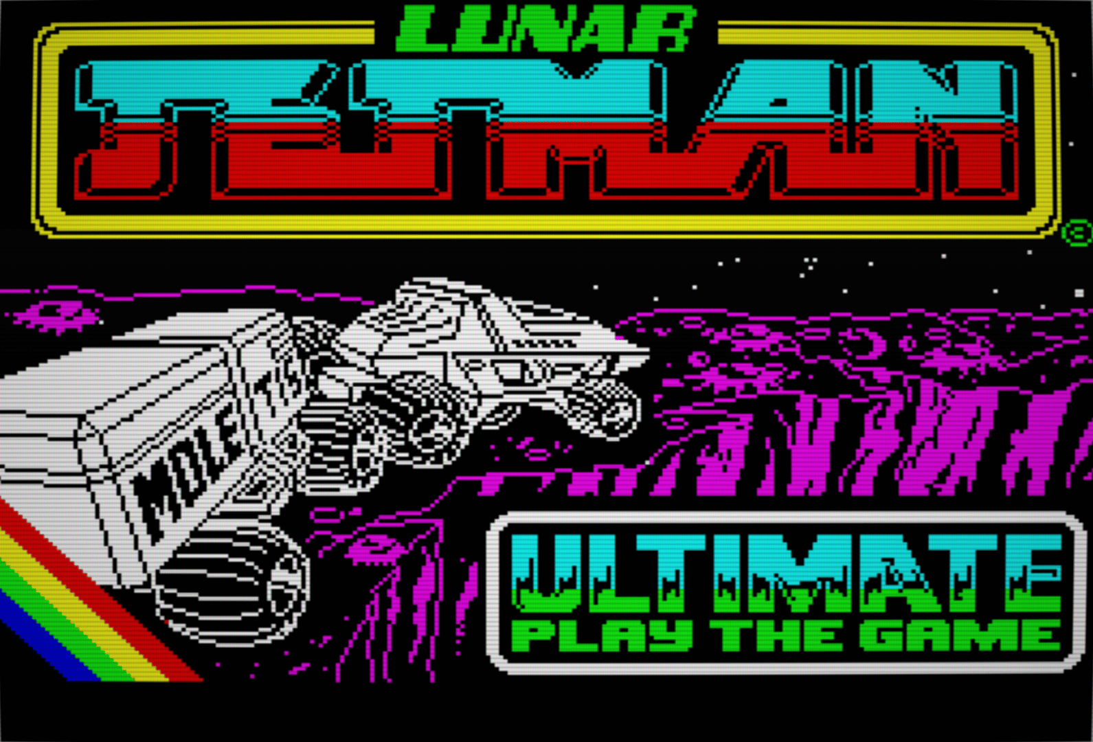 Lunar Jetman screenshot