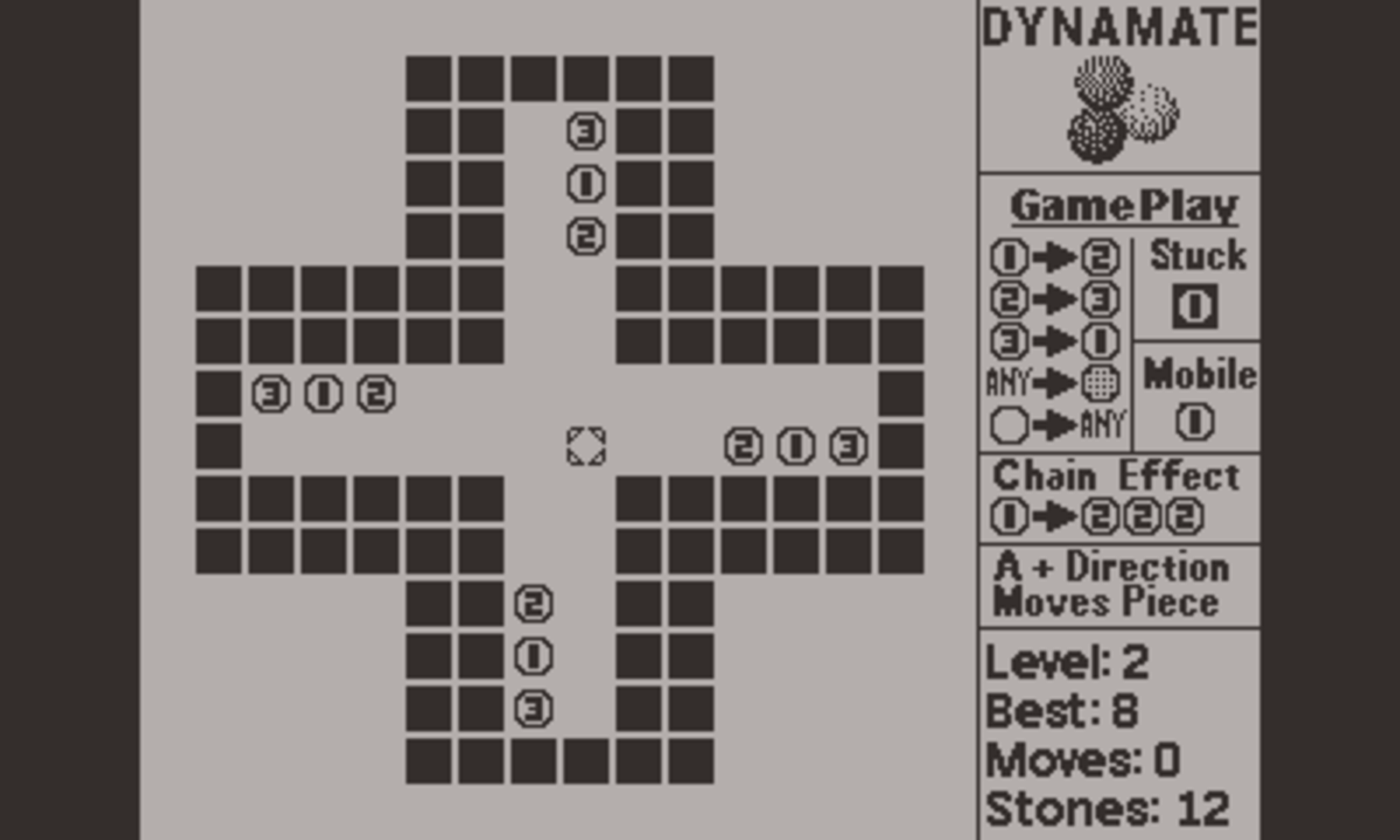 Dynamate: Playdate screenshot