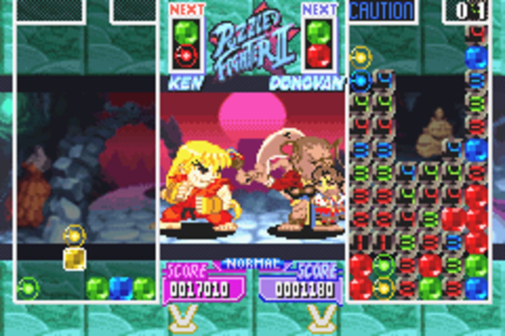 Captura de pantalla - Super Puzzle Fighter II Turbo