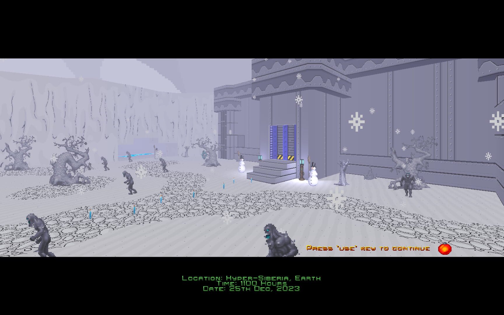 Broadsword Jim Saves Christmas - Screenshot