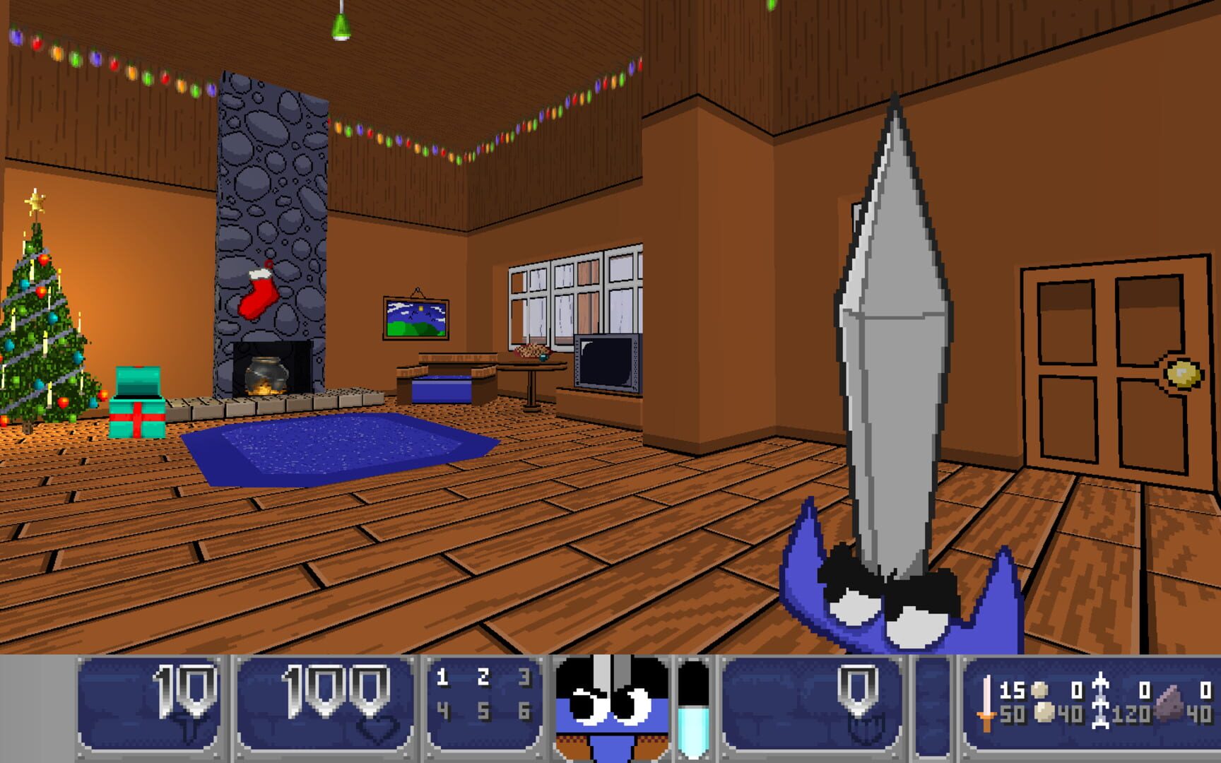Broadsword Jim Saves Christmas - Screenshot